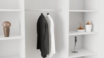 Kitchn Elan Bøjlestang Sølv - Fleksibelt mål